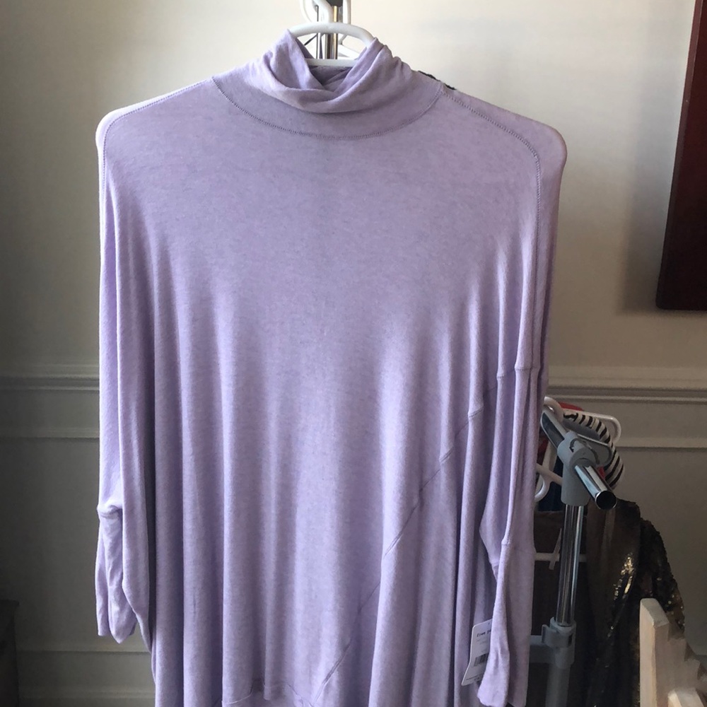 Free people lilac turtleneck